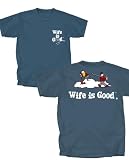 41dl9PzhYpL. SL160  Wife is Good Skiing T Shirt