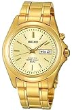 Seiko Gents Kinetic Watch with Champagne Dial