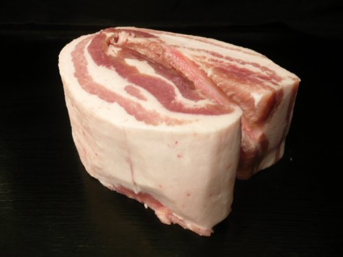 国産 豚のバラ肉 1000g ブロック