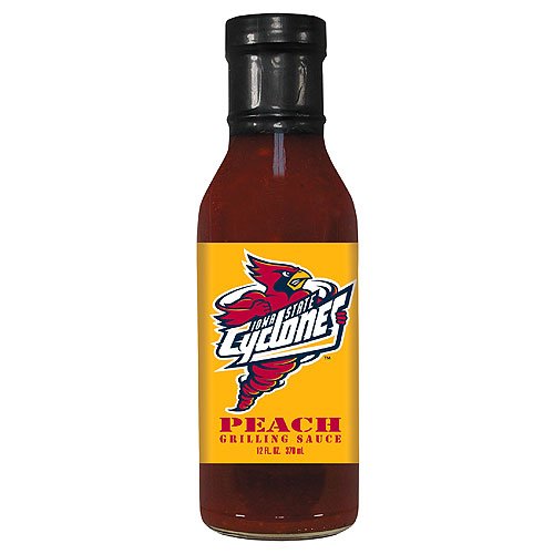 Iowa State Cyclones NCAA Peach Grilling Sauce - 12oz by Hot Sauce Harry