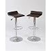 Pair of Stafford Bar Stools - Black