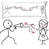 41dlDdZ3SHL. SL160  BoldLoft Youre so Beautiful...to me Body Pillowcase Romantic Valentines Day Gifts for Couples,Cute Valentines Day Gifts for Him or Her,Valentines Day Gift Ideas