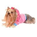 Fleece Pet Hoodie - Hot Pink
