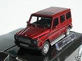 mercedes benz g class scaled model 1:43 red