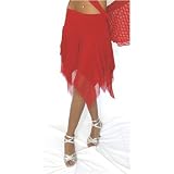 b007 Handkerchief Hem Salsa Skirt