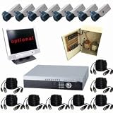 Video Security System with 8 Pro Cameras and DVR