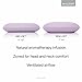Z Zoned Dough Lavender-Infused Memory Foam Bed Pillow - 5-Year U.S. Warranty - Queen, High Loft