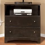Dark Brown Finished Media Chest