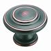 Amerock | Cabinet Knob | Oil Rubbed Bronze | 1-5/16 inch (33 mm) Diameter | Inspirations | 10 Pack | Drawer Knob | Cabinet Hardware
