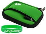 Neoprene Sleeve (Forrest Green) Case for Fujifilm FinePix XP10 12 MP Waterproof Digital Camera Green