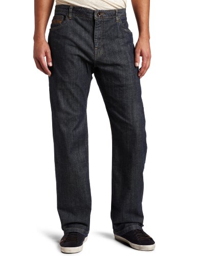 prAna Men's Axiom Jean, 34-Inch Inseam, Dark Wash, 30 On Sale