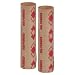PM Company SecurIT $.50/PENNY Pre-Crimped Tubular Coin Wrappers, 3.5 Inches Length, Brown/Red, 1000/Carton (65029)