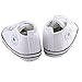WAYLONGPLUS Infant Cute Canvas Sneaker Toddler Prewalker Anti-skid Soft Trainer Shoes (White, Size 13)