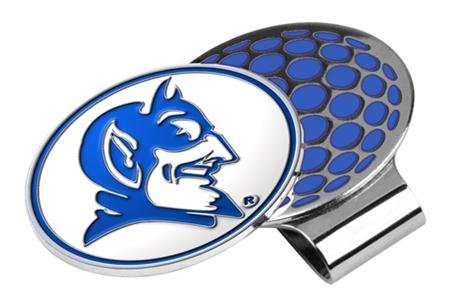 Duke Blue Devils Ncaa Hat Golf Clip With Ball Marker