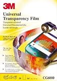 3M Universal Clear Transparency Acetate film for OHP Projectors CG6000