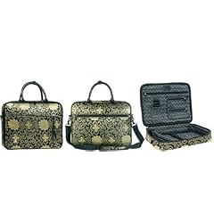 Sushi Fashion Chinese Silk Notebooktasche, bis 17 Zoll schwarz