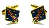 USMC Marine Corps Gold 1st Division First to Fight Cufflinks