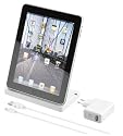 iPad Dock Weiß - Dockingstation für Apple iPad (iPad Halter, iPad Stand, iPad Ständer)