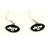New York Jets Dangle Earrings