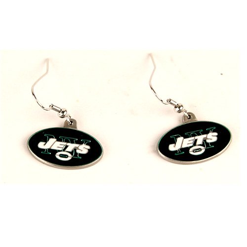 New York Jets Dangle Earrings