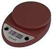 Escali Primo Digital Scale, in Burgundy