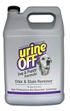 Urine Off Odor and Stain Remover Dog Formula, 1 Gallon