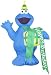 Cookie Monster 4 Foot Birthday Inflatable