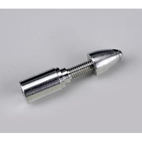 Prop Adapter (Bullet) with Setscrew, 2mm from Toy RC Airplanes