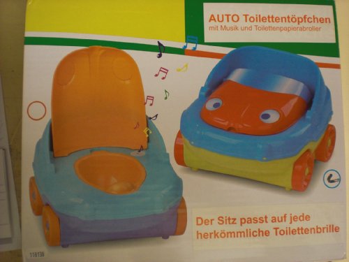 BIECO 2010 T&Ouml;PFCHEN - WC-SITZ - "MUSIKTOPF AUTO 2 IN 1"