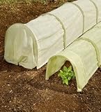 Set of 2 Breathable Protective Fleece Giant Plant Tunnels