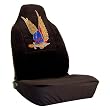 Skull with Wings Gem Crystals Studded Rhinestone Car Truck SUV Bucket Seat Covers - Pair