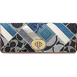 Coach Madison Patchwork Foldover Clutch 12193
