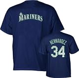Felix Hernandez Seattle Mariners Name and Number T-Shirt