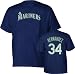 Felix Hernandez Seattle Mariners Name and Number T-Shirt