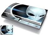 Bundle Monster Vinyl Skins Accessory For Sony Playstation PS3 Game Console  ....
