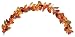 GKI Bethlehem Lighting 6-Foot 50 Clear Light Magnolia Twig Rattan Harvest Garland