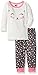 Crazy 8 Girls' Big Sleeve Long-Bottom Tight-fit Pajama Set
