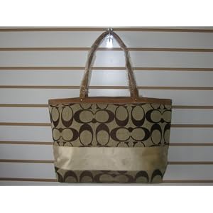 SIGNATURE STRIPE REVERSIBLE TRAVEL TOTE