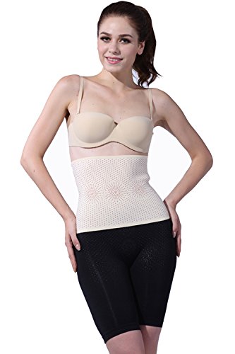 Franato Women's Magical Lingerie Shapewear, Firm Compression Waist Cincher Nude