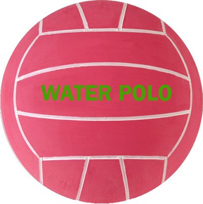 Pink Size 2 Water Polo Ball