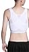 Breathable Super Flat Les Lesbian Compression 3 Rows Central Clasp Chest Binders (XX-Large, White)