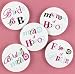 Hortense B. Hewitt Wedding Accessories Bachelorette Buttons, Set of 12