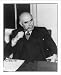Historic Print (L): [Herbert H. Lehman, half-length portrait, seated at desk]