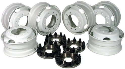 19.5" Conversion Kit with 6 Steel Wheels ('05-'08 Ford Trucks)