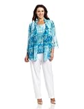 Danny & Nicole Womens Plus-Size 3 Piece Pant Set