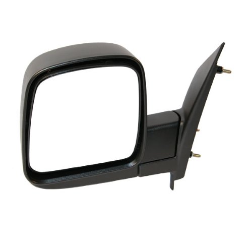2003-2007 Chevrolet/Chevy Express & GMC Savana 1500, 2500, 3500 Van Manual Black Textured Folding Rear View Mirror Left Driver Side (2003 03 2004 04 2005 05 2006 06 2007 07)