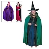 56 Full Length Black Cape w/ Collar
