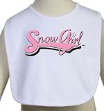 SnowKidz Infant Bib - Snowmobile clothing, Yellow Signature logo