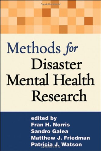 methods for disaster mental health research