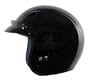 Vega X-280 Black XX-Large Open Face Helmet